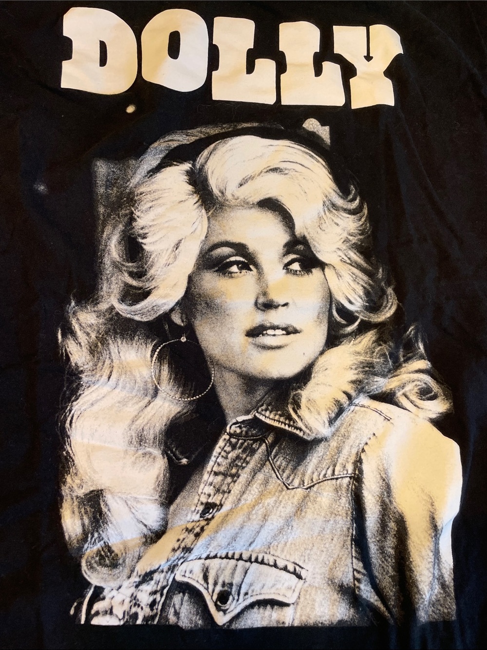 DOLLY Black Graphic Short Sleeve Tee - Picture 3 of 4